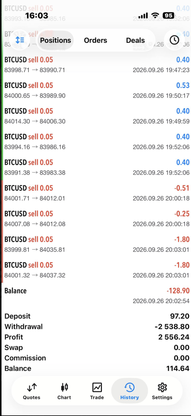 Account #5, Sep 26, 2026